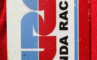 Peltinen taulu Honda Racing