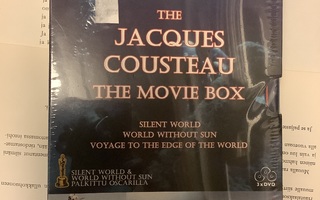 The Jacques Cousteau Movie Box (UUSI DVD)