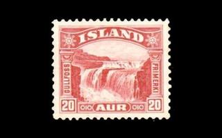 Islanti 151 ** Gullfoss 20 A (1931)