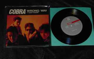 COBRA wrong way / don`t suicide -1986- ...japani Oi! -mint..