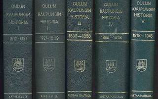 Oulun kaupungin historia 1-5 (1953-1982)