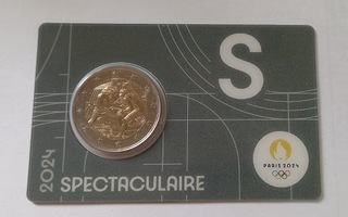 Ranska 2024 2 euro Pariisin Olympialaiset kortissa S