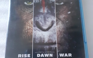 Planet of the Apes trilogy  Blu-Ray