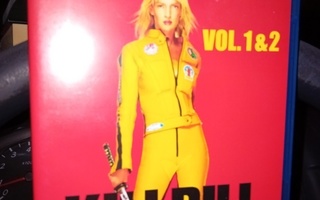 2 BLU-RAY KILL BILL VOL. 1 & 2 ( SIS POSTIKULU  )