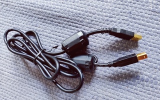 USB2-kaapeli (kullatut liittimet Ja chokeit), 2 m