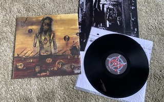 Slayer christ illusion 2006 usa RARE 100kpl musta vinyyli