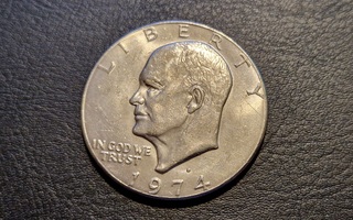 USA Eisenhower Dollar 1974D