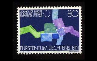 Liechtenstein 729 ** Liittyminen Euroopan neuvostoon (1979)