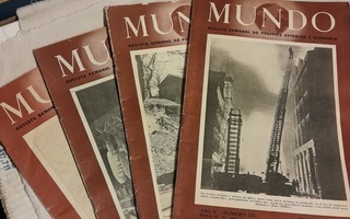 4 kpl mundo lehtiä v 1944-45