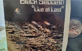 BLACK SABBATH, Live at last... LP SCA -80