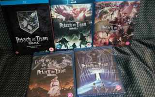 Attack on Titan - kaudet 1-4 BLU-RAY [EI POSTIKULUJA]