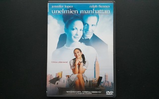 DVD: Unelmien Manhattan (Jennifer Lopez, Ralph Fiennes 2002)