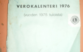 Vammalan verokalenteri 1976