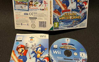 Mario & Sonic at the Olympic Winter Games Wii - CiB