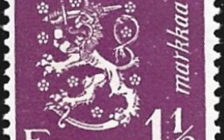 1930 M-30 L 1½ mk punertavan violetti ** Lape 152 a LP Lm1