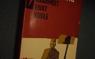 Maria Lang: Käärmeet eivät kuole (1.p.1964) Sis.postikulut