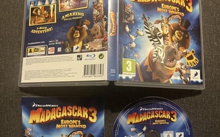 Madagascar 3- Europe´s Most Wanted PS3 (Suomijulkaisu)