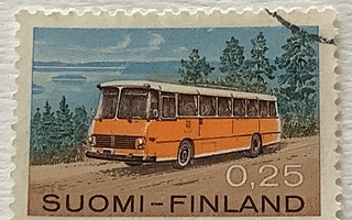 699/1971 Postilinja-auto o leimattu