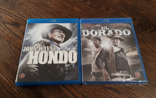John Wayne Hondo & El Dorado Blu-ray