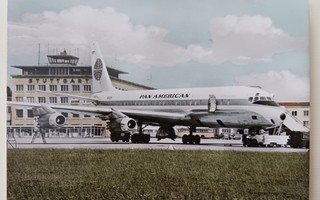 Stuttgard, lentoasema, Pan American kone, p. 1966 Suomeen