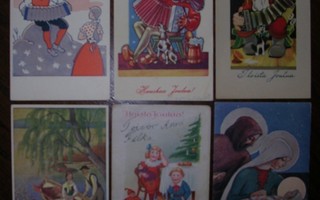 12 kpl Vanhoja postikortteja