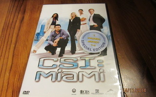 CSI:Miami (1.Kausi, Jaksot 1-4) (DVD)