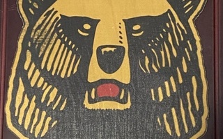Puinen Karhu Logo Sinebrychoff 90-luvulta