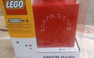 Lego radio uusi punainen