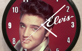 ELVIS  Seinäkello  3 eri mallia