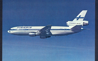 Lentokone - Finnair DC-10 - kulkenut 1986