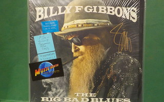 BILLY F GIBBONS - THE BIG BAD BLUES M-/M- LP + NIMMARI