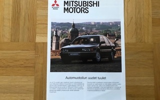 Esite Mitsubishi mallisto 1989. Colt, Lancer, Galant,Sapporo