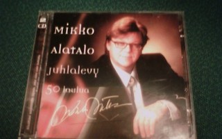 MIKKO ALATALO: JUHLALEVY - 50 Laulua 2CD (Sis.postikulut)