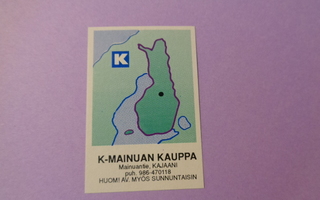 TT-etiketti K K-Mainuan Kauppa, Kajaani