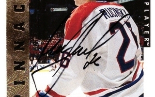 MARTIN RUCINSKI Canadiens 96-97 BAP Signature #124