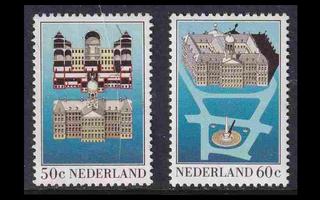 Alankomaat 1221-2 ** Amsterdamin kuninkaallinen palatsi (198