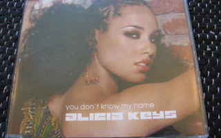 Alicia Keys - You Don't Know My Name (promo cds)