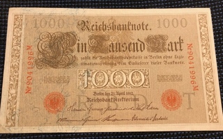 1000 mark 1910