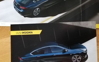 2017 Opel Insignia esite -  KUIN UUSI - suomalainen