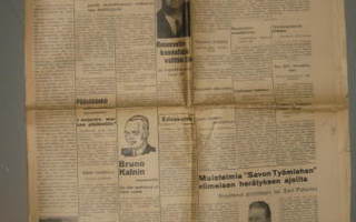 Sanomalehti: Savon Työmies 7.11.1936