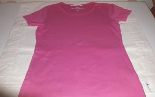 Toppi / t-paita : pinkki t-paita koko L