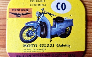 Paulik kahvikortti Moto Gutsi Caletto