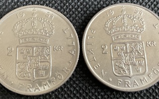 2 x Hopea (.400) Ruotsi 2 Kruunua 1954