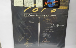 TOTO - WITH LITTLE HELP FROM MY FRIENDS UUSI LP (SIGNED)