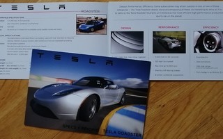 2008 Tesla Roadster esite - KUIN UUSI - 0-60 mph 3,9 sek