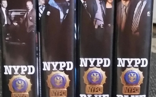 NYPD Blue kausi 1-4 -DVD