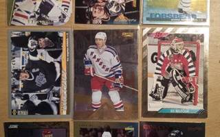 1990-luvun NHL parallel kortit alk. 0,20€ kpl (lista)