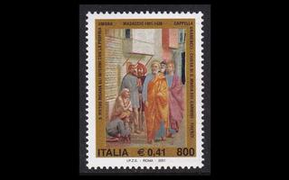 Italia 2770 ** Taidemaalari Masaccio (2001)