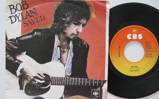 Bob Dylan Saved 7" sinkku Hollantilainen