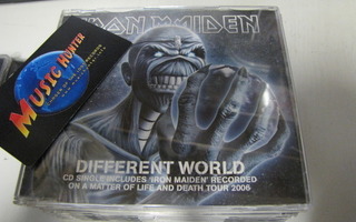 IRON MAIDEN - DIFFERENT WORLD CD SINGLE SLIM CASE